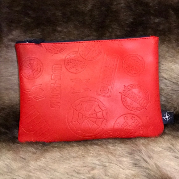 Marvel Handbags - Marvel Spider-Man far from home red makeup bag